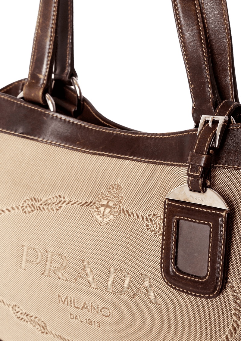 JACQUARD SHOULDER BAG