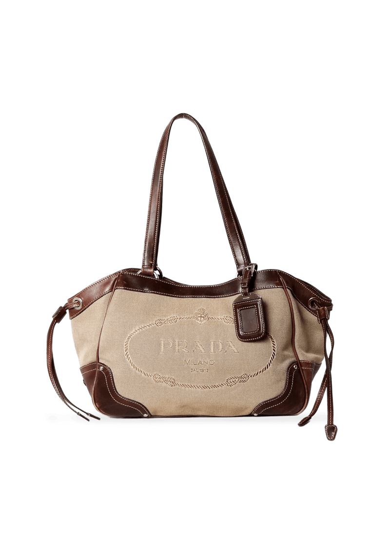 JACQUARD SHOULDER BAG