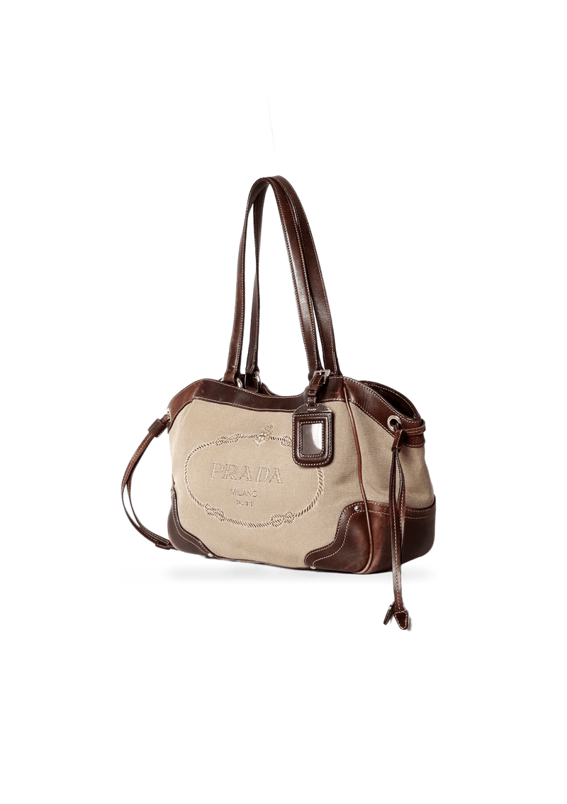 JACQUARD SHOULDER BAG