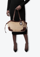 JACQUARD SHOULDER BAG