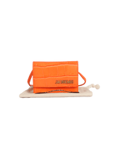 BOLSA JACQUEMUS LE BELLO BAG LARANJA ORIGINAL Gringa