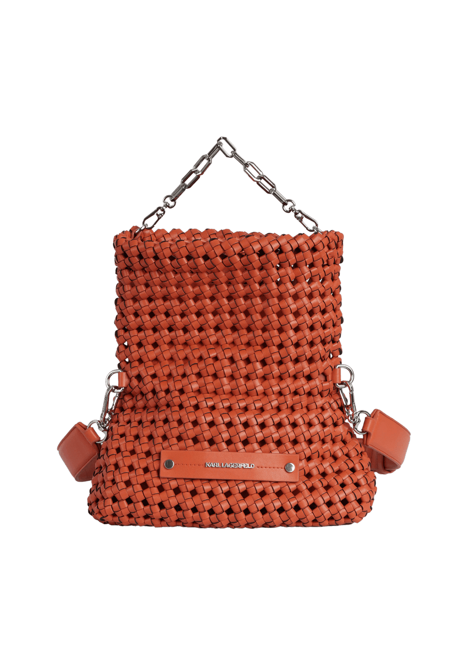バッグ 00s Karl Lagerfeld body bag studs bk Y2K BOLSA KARL LAGERFELD K/KUSHION BRAID MINI LARANJA ORIGINAL – Gringa