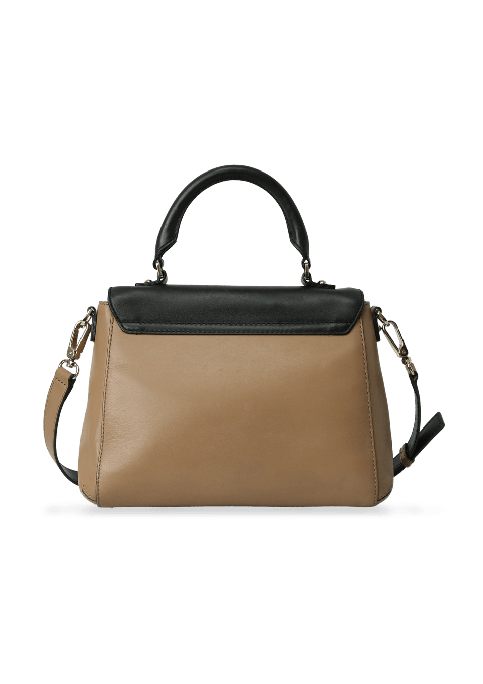 BICOLOR ENVELOPE TOP HANDLE