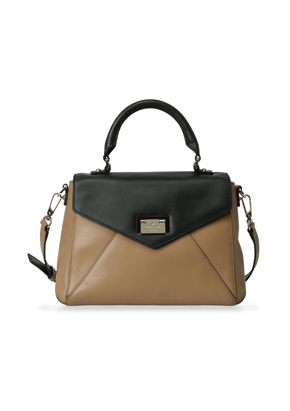 BICOLOR ENVELOPE TOP HANDLE