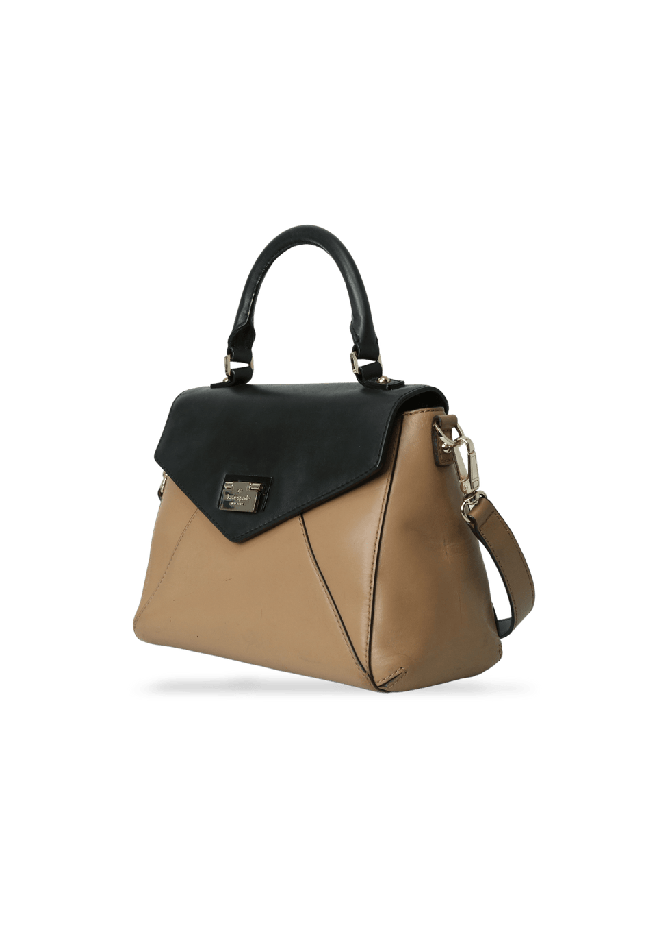 BICOLOR ENVELOPE TOP HANDLE