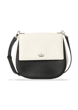 BICOLOR FLAP BAG