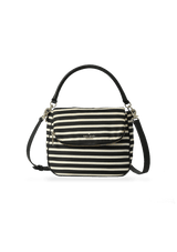 BLACK AND WHITE CROSSBODY