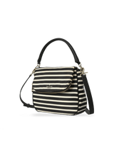 BLACK AND WHITE CROSSBODY