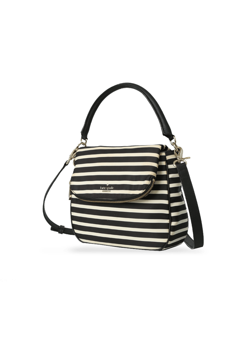 BLACK AND WHITE CROSSBODY