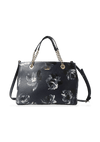 CHAIN LINK PRINTED TOTE