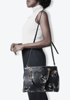 CHAIN LINK PRINTED TOTE