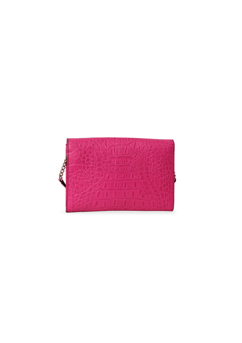 CROC EMBOSSED BAG