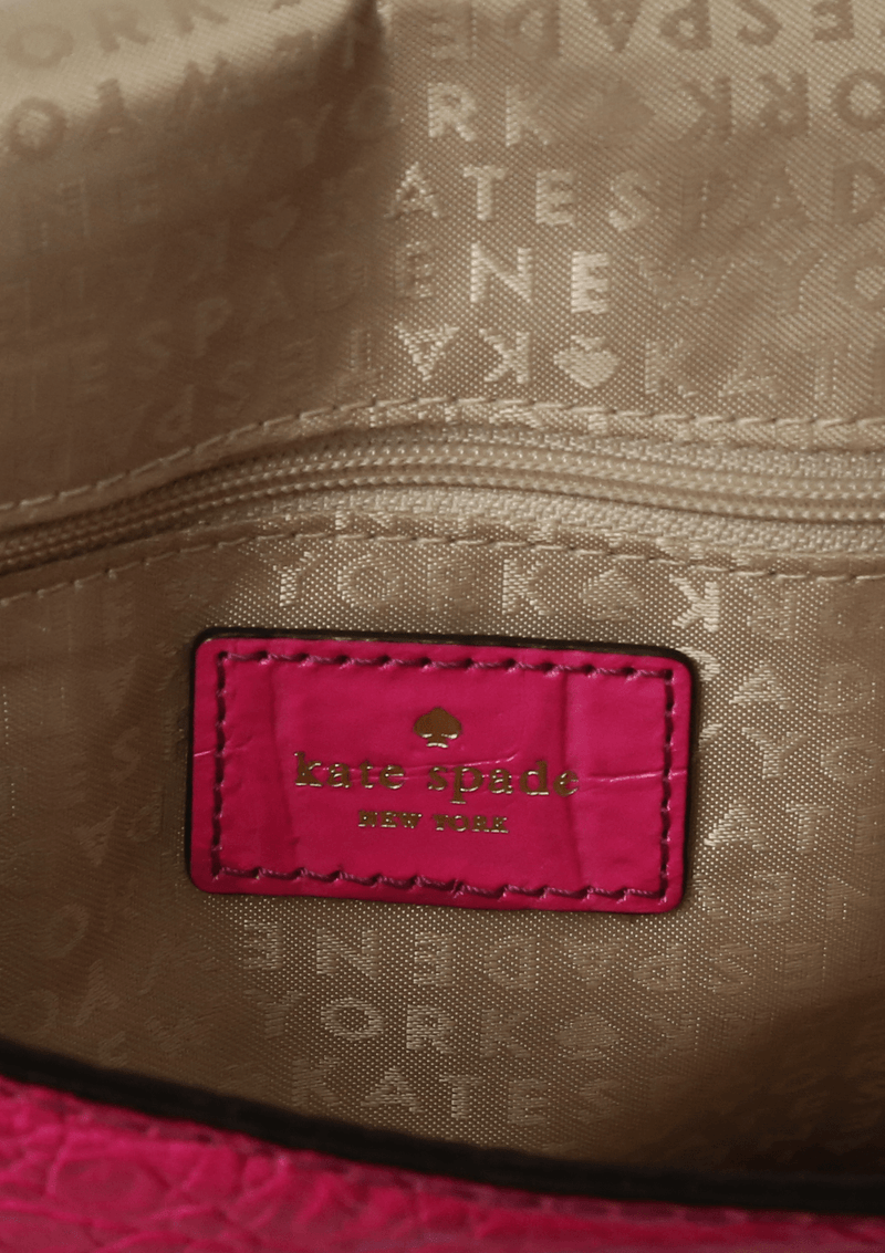 CROC EMBOSSED BAG