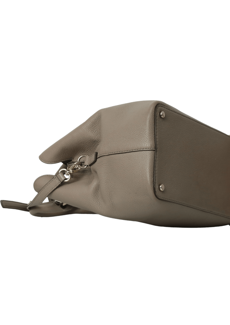 GRAINED LEATHER BAG