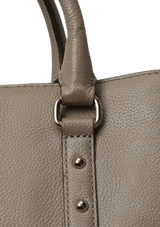 GRAINED LEATHER BAG