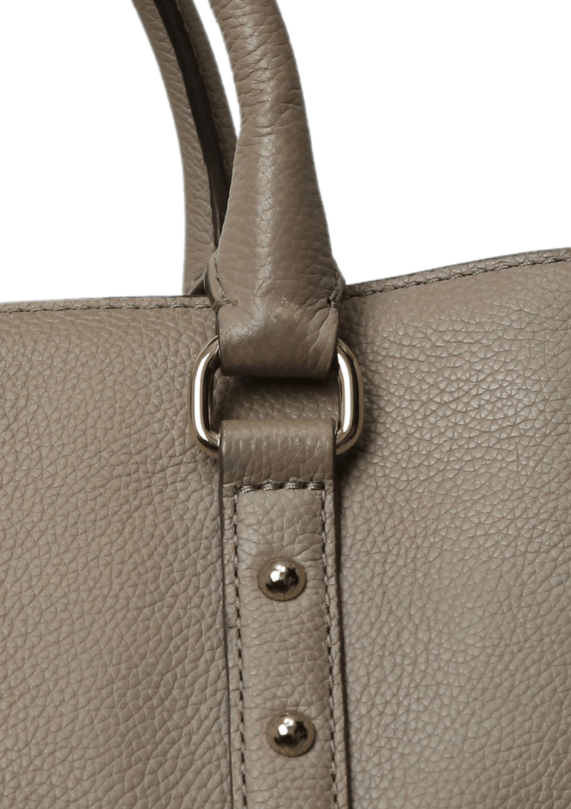 GRAINED LEATHER BAG