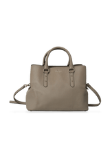 GRAINED LEATHER BAG