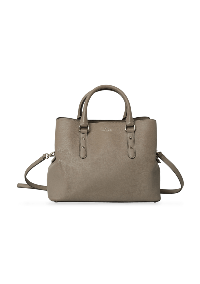 GRAINED LEATHER BAG