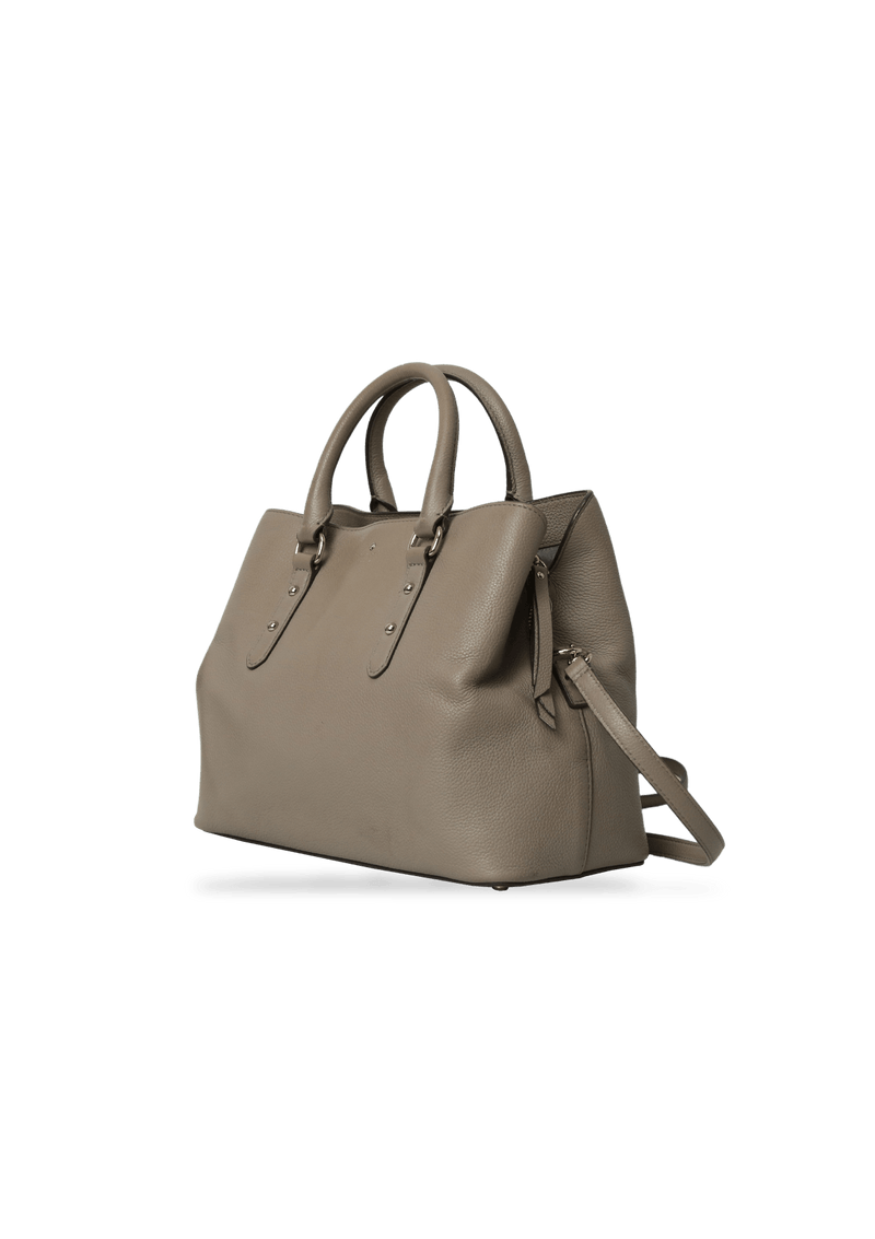 GRAINED LEATHER BAG