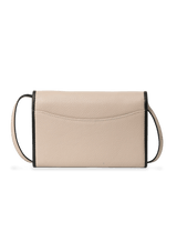 LEATHER FLAP CROSSBODY