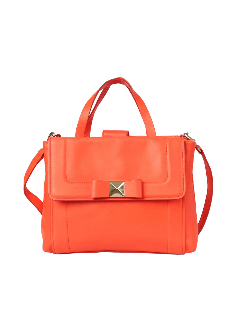 LEATHER SATCHEL BAG