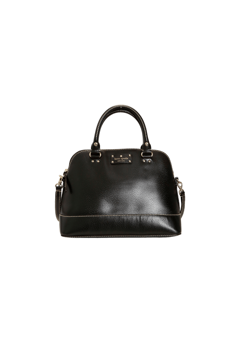 LEATHER SATCHEL BAG