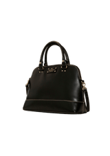 LEATHER SATCHEL BAG