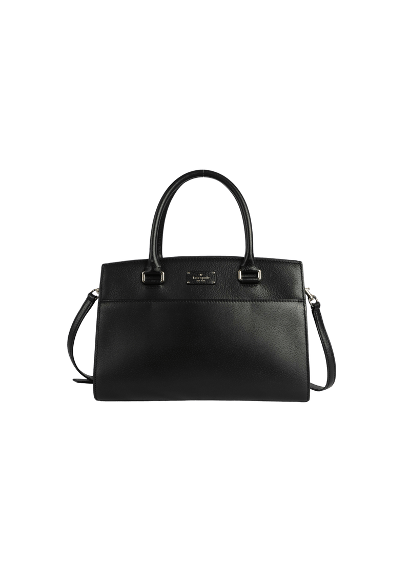 LEATHER SATCHEL BAG