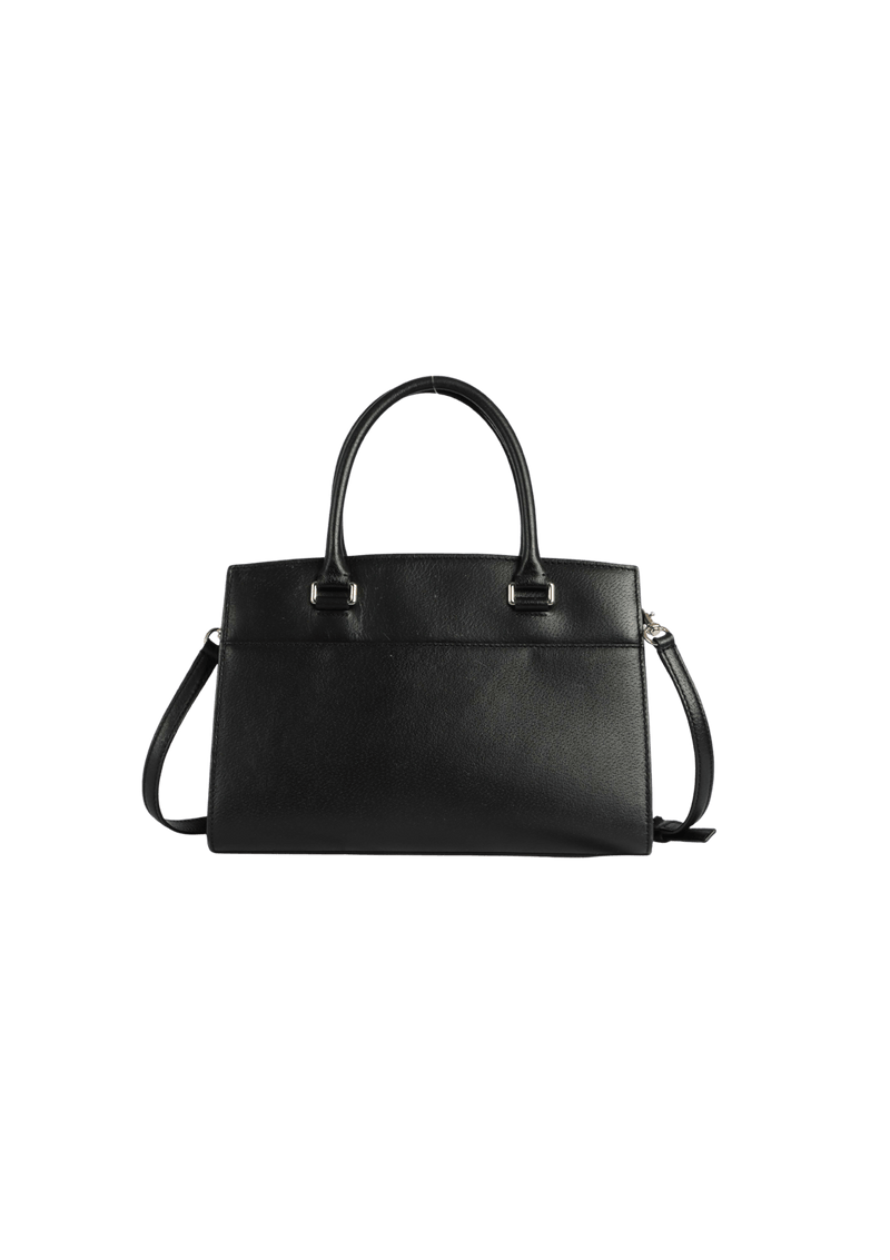 LEATHER SATCHEL BAG