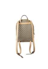 LEATHER-TRIMMED BACKPACK