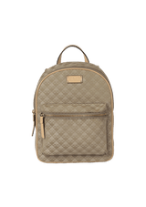 LEATHER-TRIMMED BACKPACK