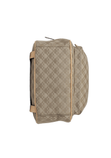 LEATHER-TRIMMED BACKPACK