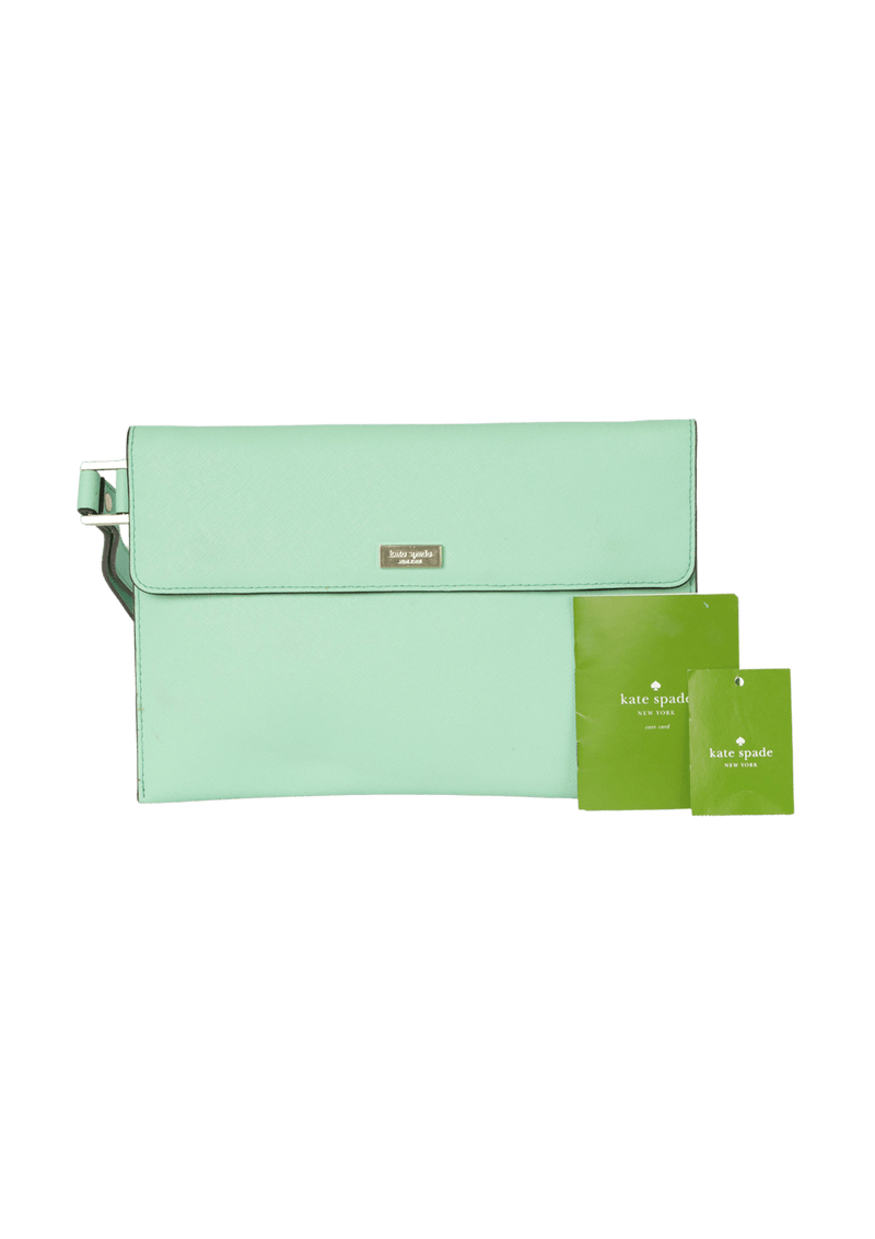LEATHER WRISTLET