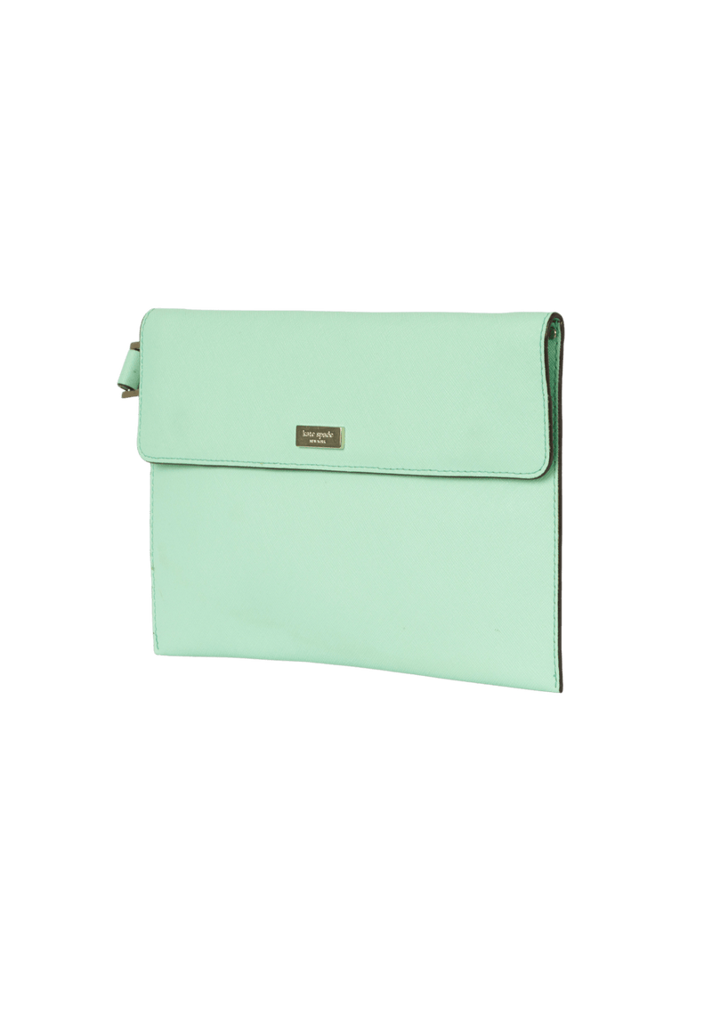LEATHER WRISTLET