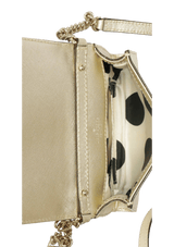 METALLIC CROSSBODY BAG