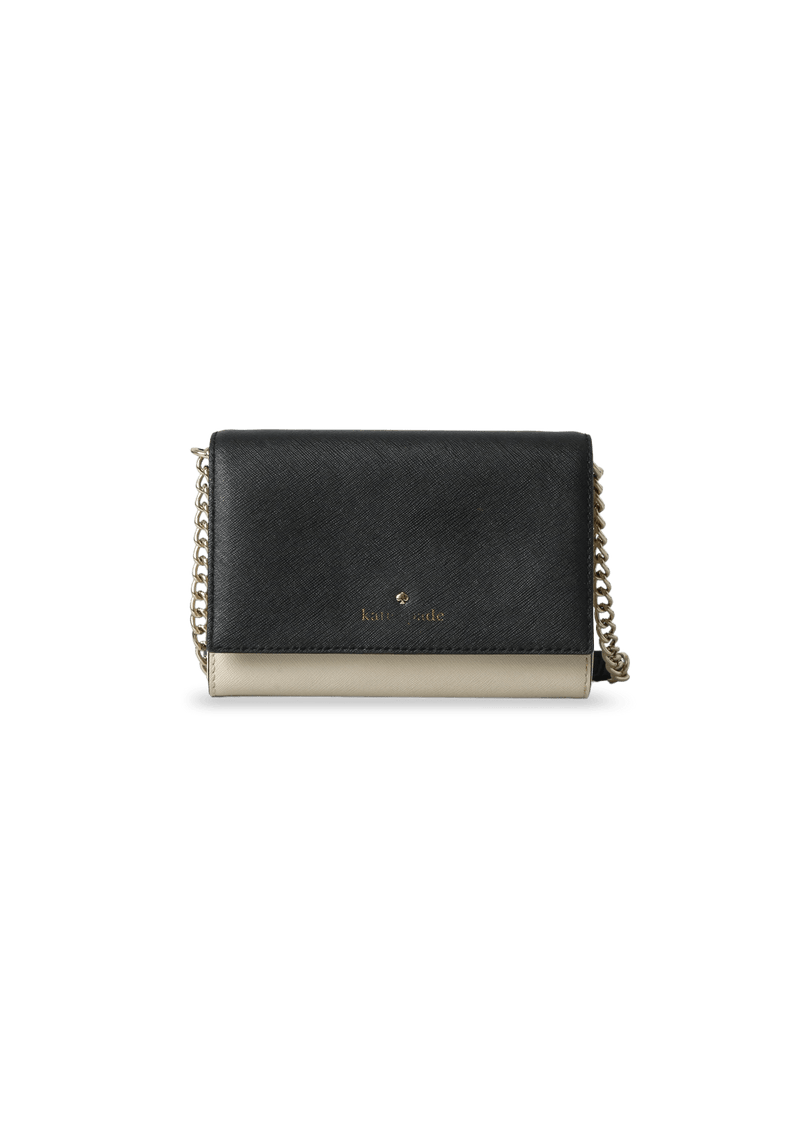 SAFFIANO FLAP CROSSBODY