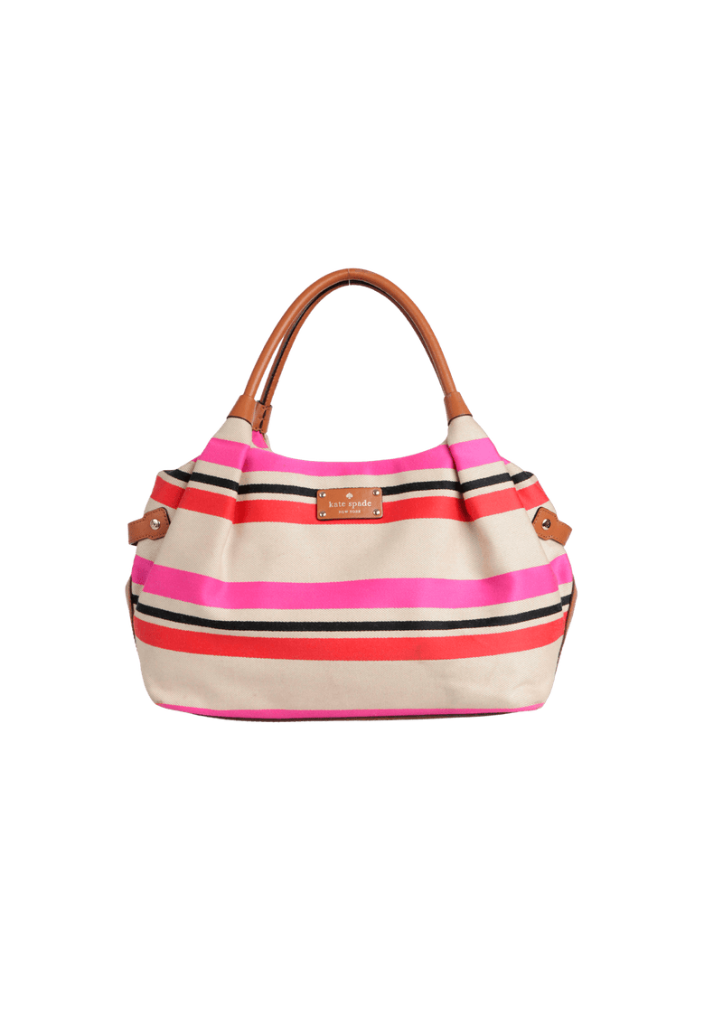 STRIPED TOTE