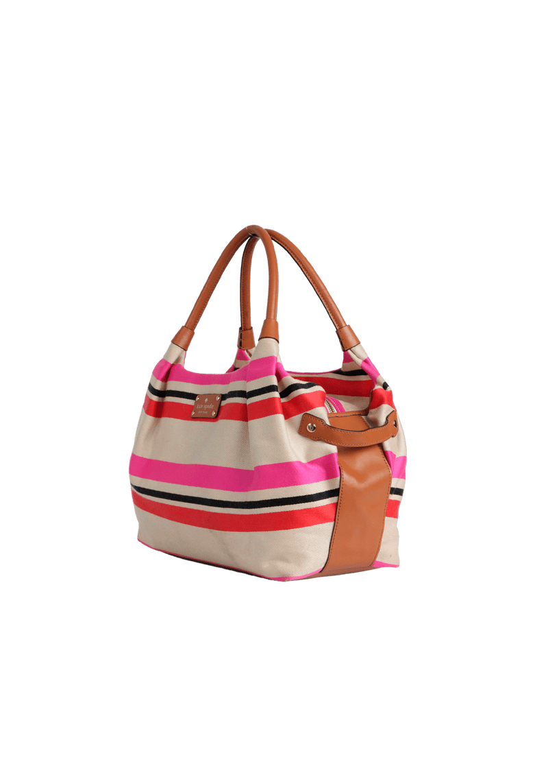 STRIPED TOTE