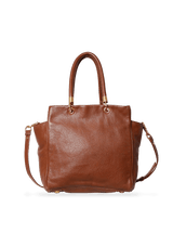 LARGE LEATHER SATCHEL