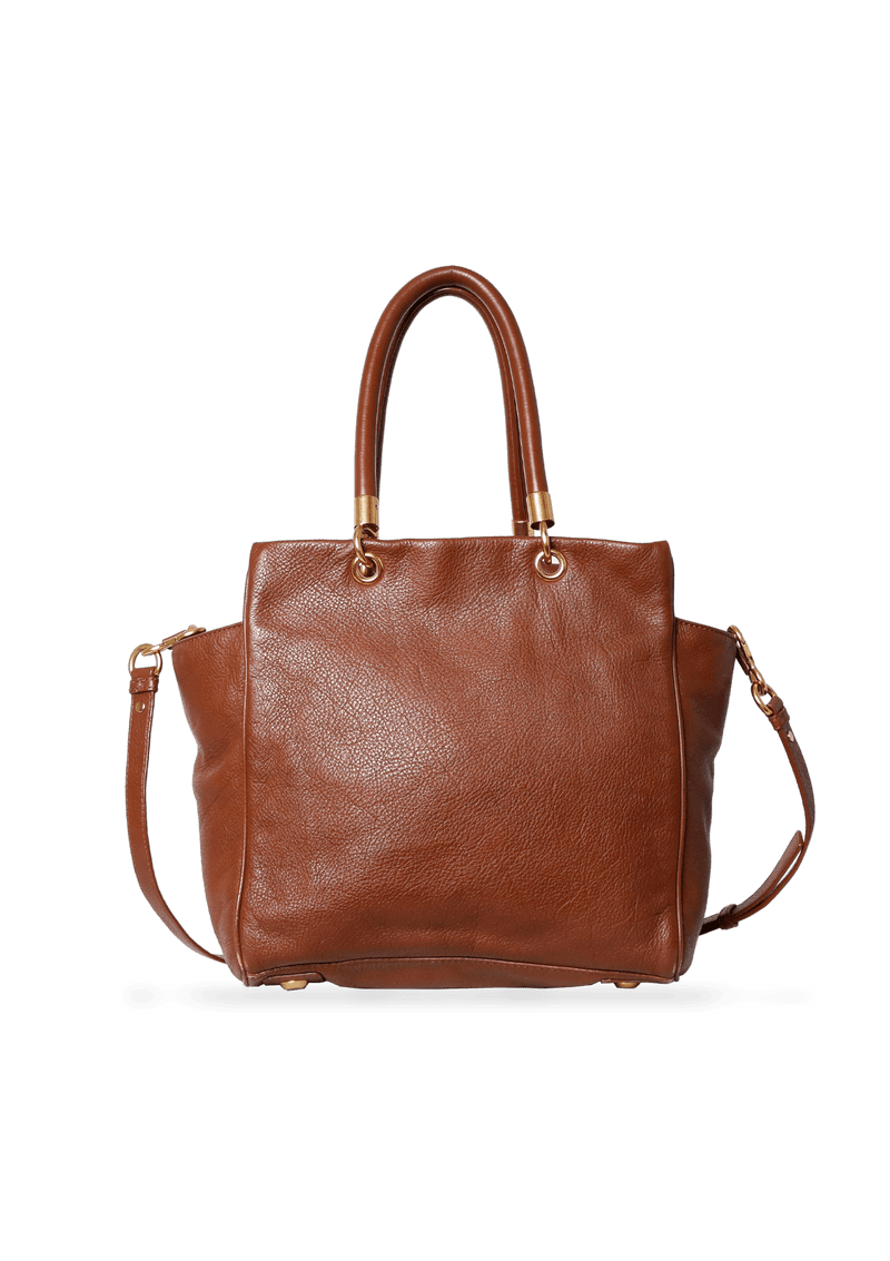 LARGE LEATHER SATCHEL