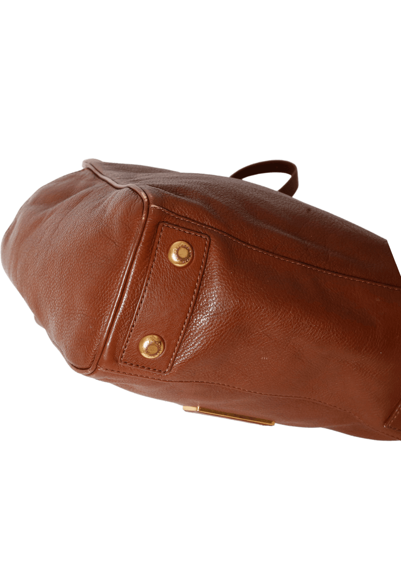 LARGE LEATHER SATCHEL