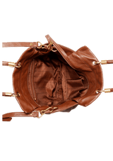 LARGE LEATHER SATCHEL