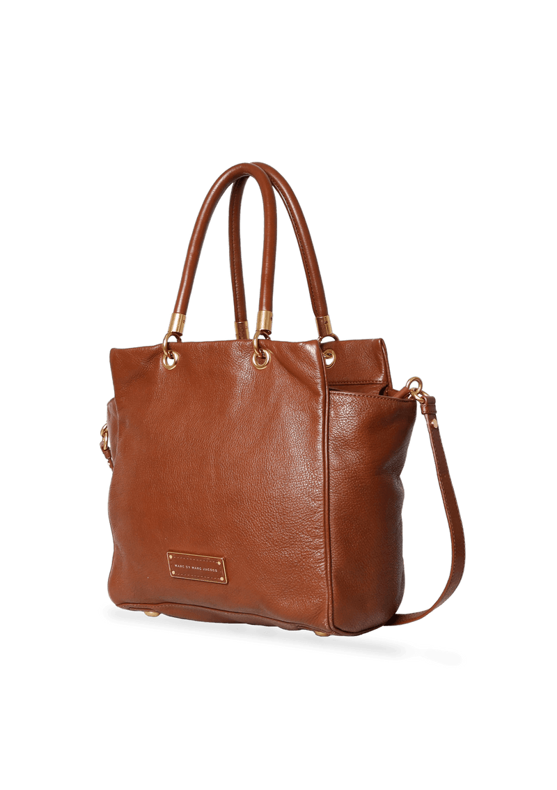 LARGE LEATHER SATCHEL