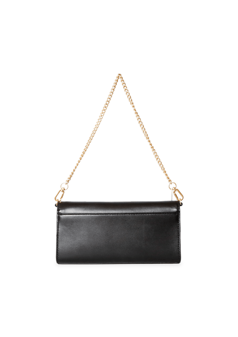 LEATHER FLAP BAG