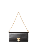 LEATHER FLAP BAG