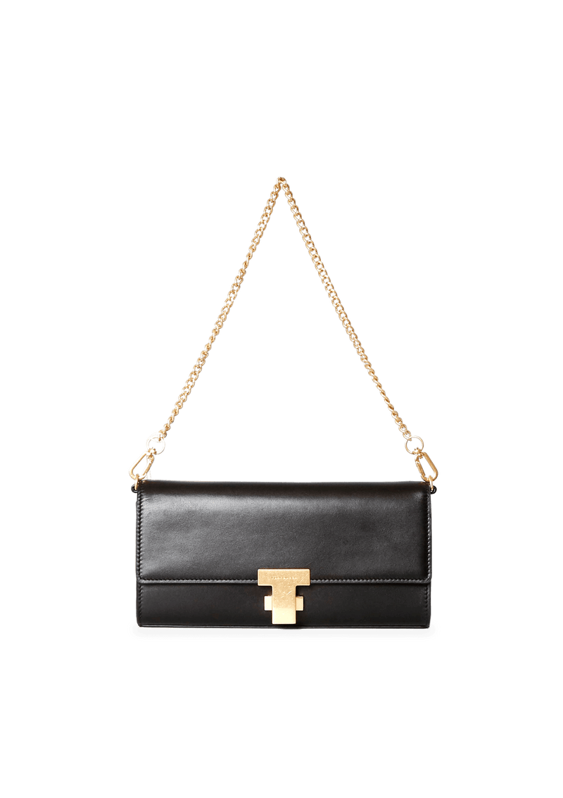 LEATHER FLAP BAG