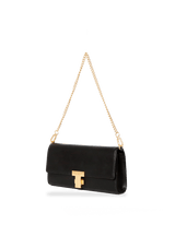 LEATHER FLAP BAG