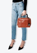 LEATHER HANDLE BAG