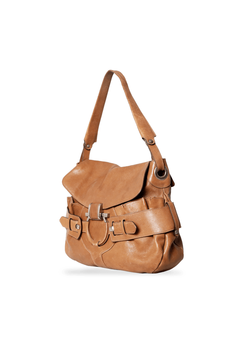 LEATHER HOBO BAG