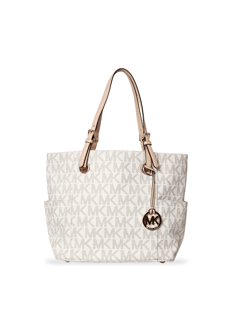 LOGO JET SET TOTE MICHAEL KORS  BRANCA ORIGINAL